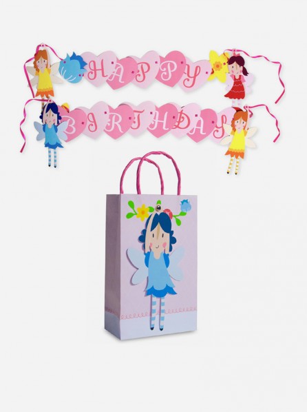 Wola Flower Fairy Goodie Bags and Garland