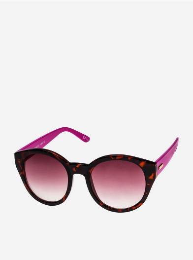 Minkpink Paparazzi Sunglasses (Milky Tortoise Flamingo Pink)