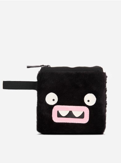 Peppercorns Monster Pouch Kiddo Atut (Black)