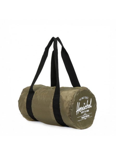 Herschel Packable Classic Duffle Bag (Army/Black)