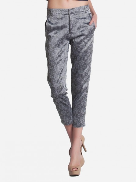 Anynome Baron Cropped Pants (Silver)