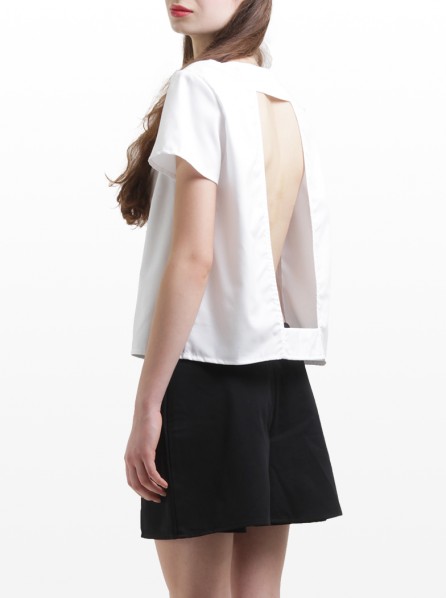 A.no.nim Faden Shirt (White)