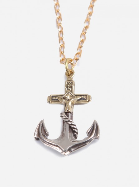 Beneath The Roses Ancross necklace (Bronze/White Bronze)