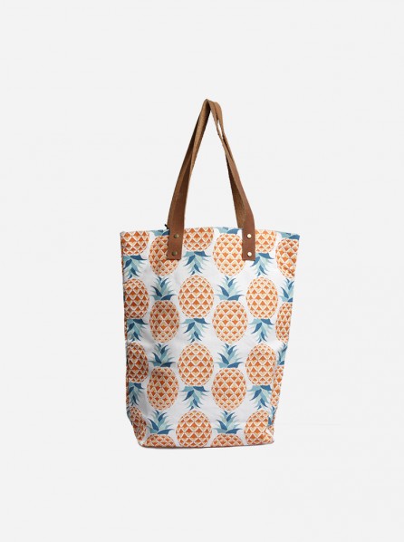 Toimoi Totebag Nanas (Orange/Blue)