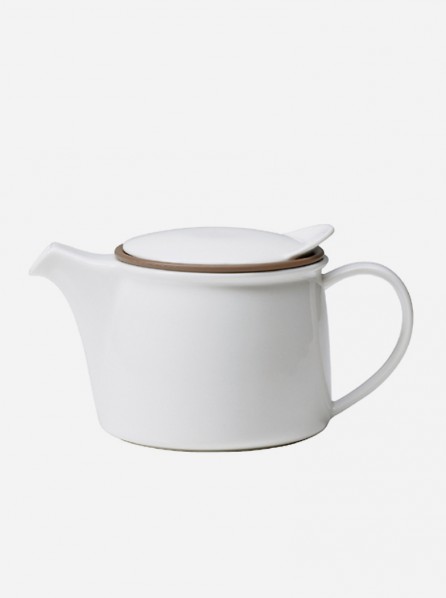 Kinto Brim Tea Pot 450 ml (White)