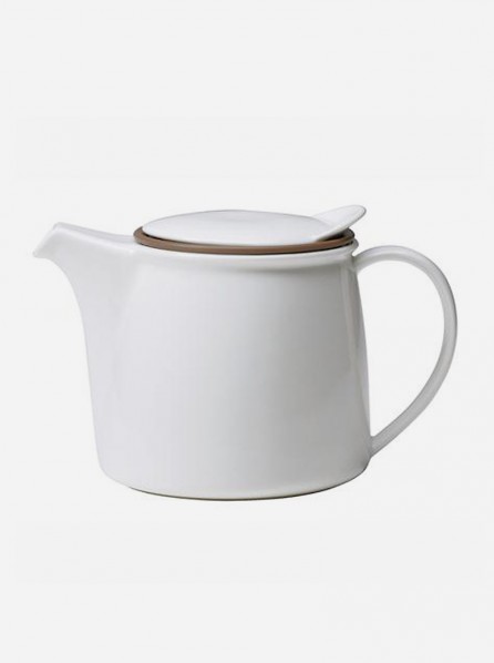 Kinto Brim Tea Pot 750 ml (White)