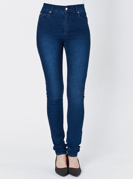 Cheap Monday Ladies Second Skin Pants (Blue Tint)