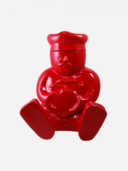 Make My Day Claude Cookie Jar (Red)