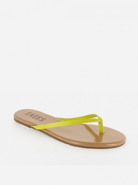 Tkees Sandals Colored Tips (Citrus Squeeze)