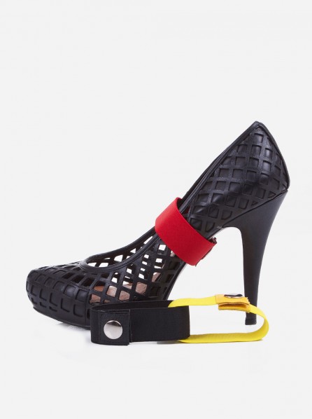 CUT and PASTE Shoe Straps Essential (Black, Red, Yellow)