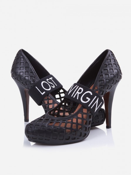 Cut and Paste Bandits Shoe Straps LOST VIRGIN (Black)