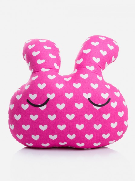 DEBRINA SYAFEI HEAD RABBIT PILLOW (PINK)