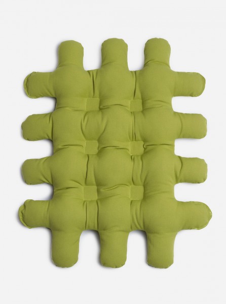 DEBRINA SYAFEI WAFFLE RUG (GREEN)