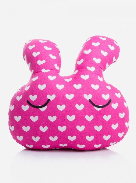 DEBRINA SYAFEI HEAD RABBIT PILLOW (PINK)