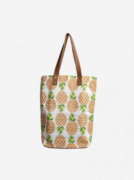 Toimoi Totebag Nanas (Orange/Green)