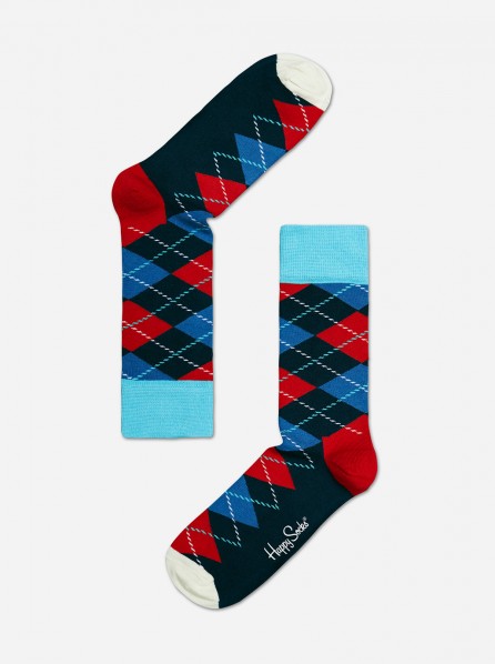 Happy Socks Argyle Socks (Blue)