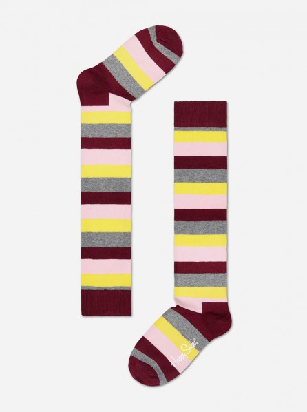 Happy Socks Knee High Socks (Red/Pink)