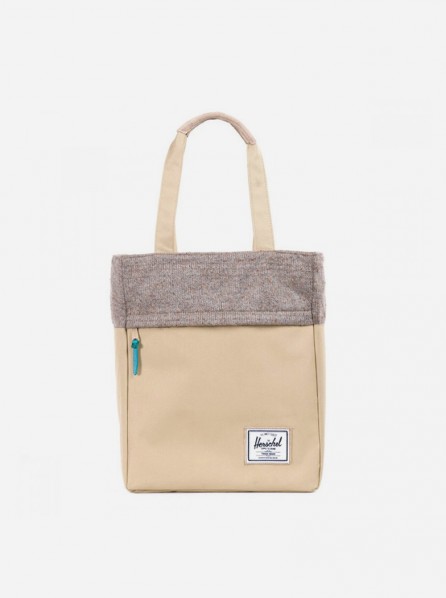 Herschel Harvest Tote (Khaki Knit)
