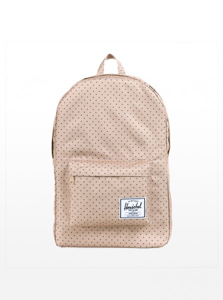 Herschel Classic Backpack (Khaki/Polka Dot)