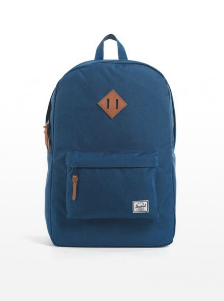Herschel Heritage Canvas Backpack (Washed Navy)