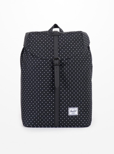 Herschel Post Backpack (Polka Black)
