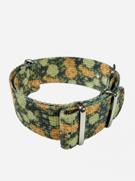 Hypergrand Strap Garden Skirmish Silver (Lime Green)