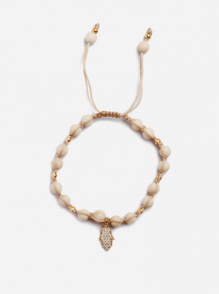 Lady Charm Chinese Know Jade (White)