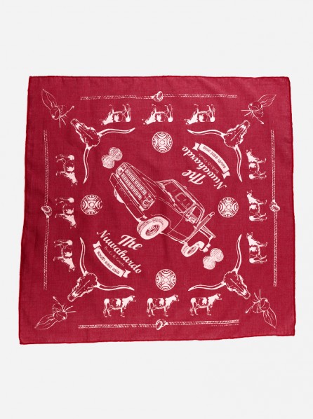 Nuwahardo Vintage Bandana (Red)