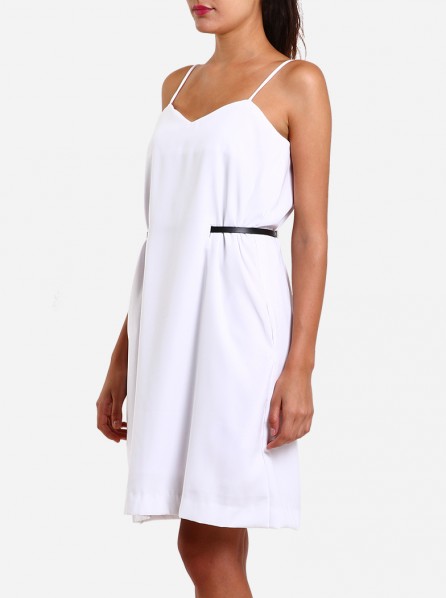 Inch Phoebe Dress (White)