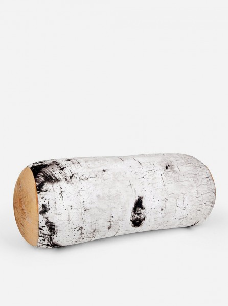 Kikkerland Birch Log Pillow