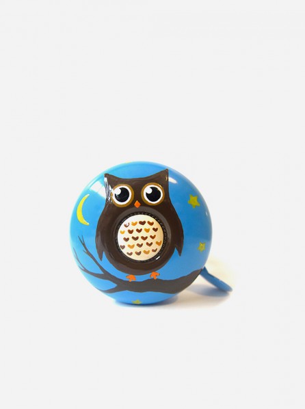 Kikkerland Dring Bike Bell Owl