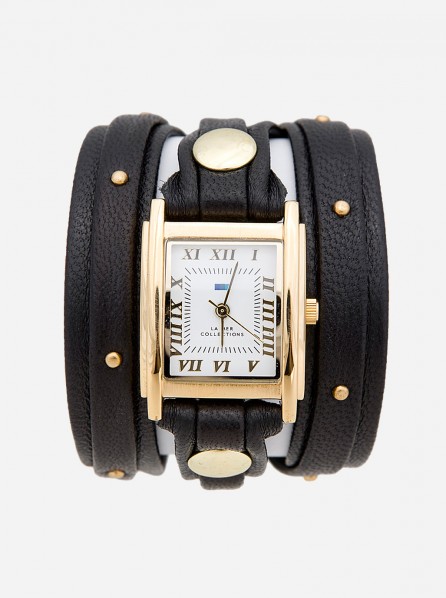 La Mer STUD WRAP (Black/Gold)