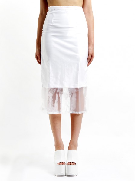 Last Clothing Hide and Seek Skirt (White)