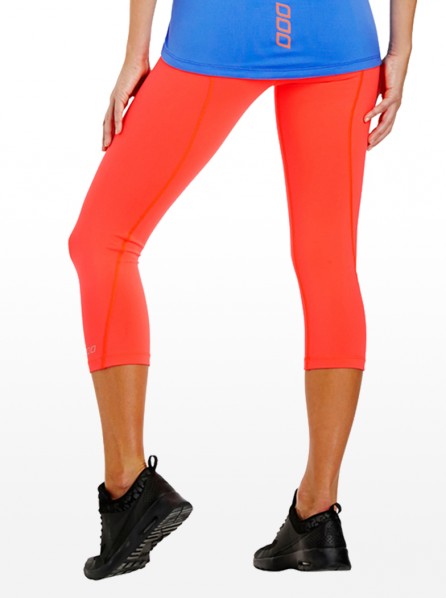 Lorna Jane Chromatic 7/8 Tight (Fluro Orange)