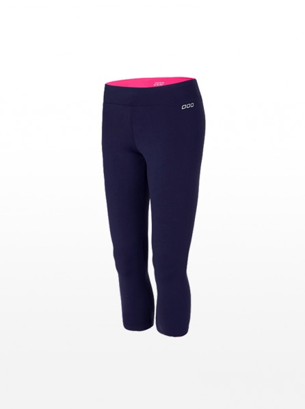 Lorna Jane Reversible 7/8 Tight (Shocking Pink/Ink)