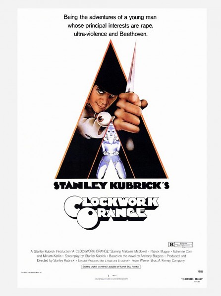 Movie Poster Shop A Clockwork Orange (1972) 68.6X101.6 cm