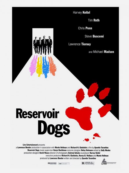 Movie Poster Shop Reservoir Dogs (1992) 68.6X101.6 cm