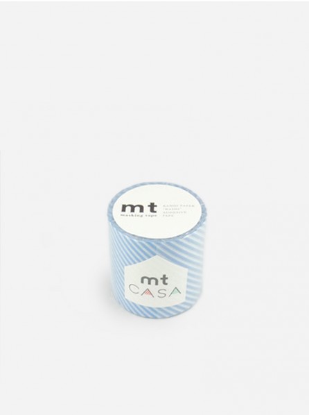 MT Tape Casa Roll 50mm (Stripe Light Blue)