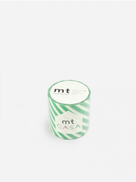 MT Tape Casa Roll 50mm (Stripe Green)