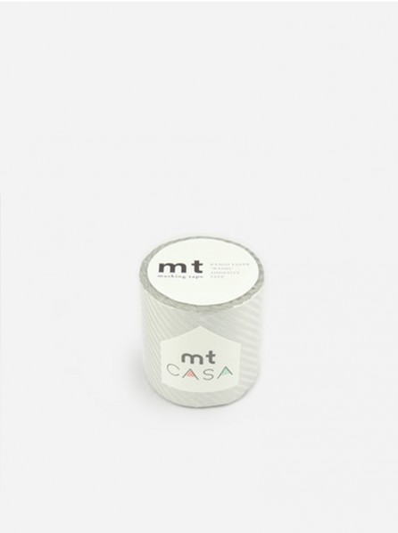 MT Tape Casa Roll 50mm (Stripe Silver)