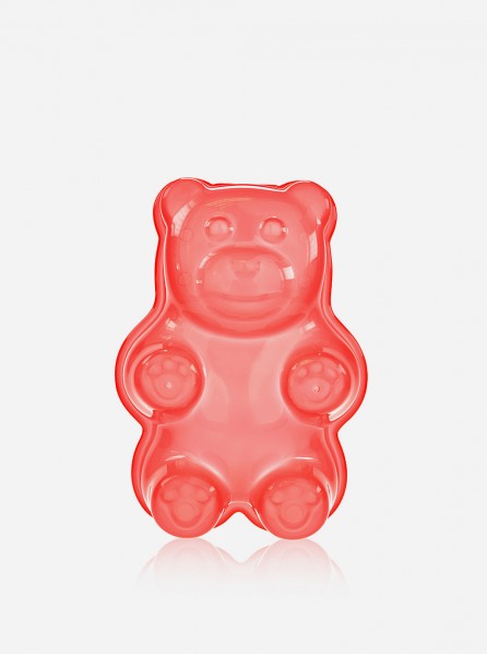 Mustard Jelly Bear - Jelly Mould (Red)