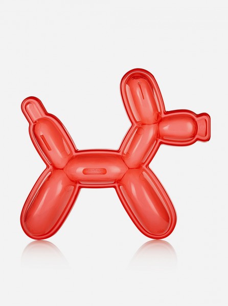 Mustard Party Pooch - Jelly Mould Red