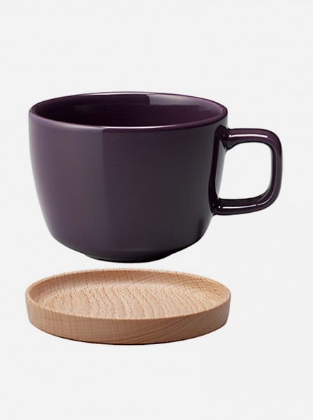 Kinto Neighbors & Saucer Cup 420 ml (Purple)