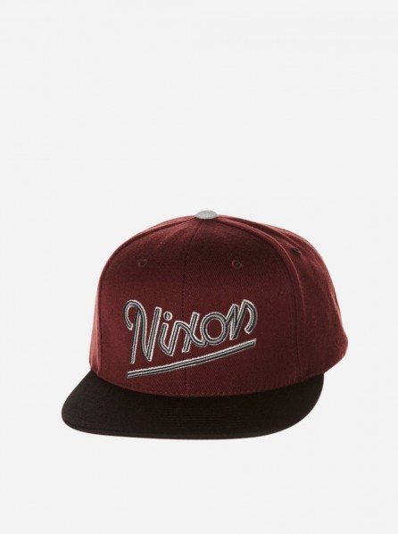Nixon Monroe starter hat (Burgundy/Black)