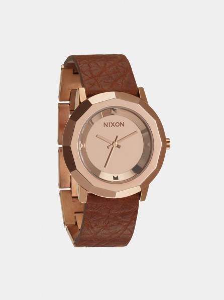 NIXON Bobbi (Rosegold/Saddle)