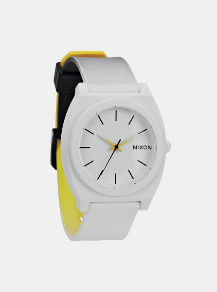 NIXON Time Teller P (Black/White/Yellow Fade)