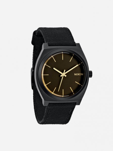 NIXON Time Teller (Matte Black/Orange Tint)