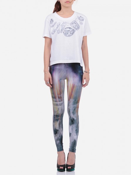 RI By Carrie Unicorn In Rainbow Leggings (Multi Color)