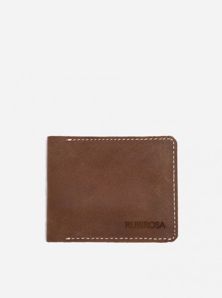 Rubirosa Amber I Half Wallet (Rustic Chocolate)