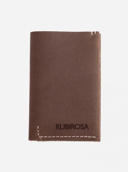 Rubirosa Opal I Card Wallet (Rustic Chocolate)